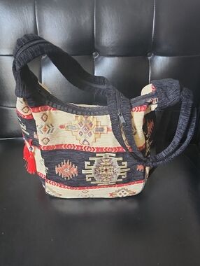 Boho Tapestry Convertible Festival Shoulder Crossbody Backpack Purse Bag